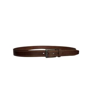 Men’s Brown Genuine Leather Belt Size 42 Western Business Casual